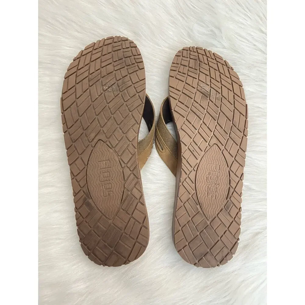 FLOJOS Sandals Men's Classic Slip-on Waterproof Flip-flops Everyday Size 13 - Picture 6 of 6